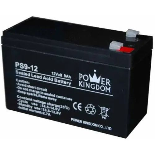 Power Kingdom Akkumulátor 12V 9Ah Szünetmentes PK12-9