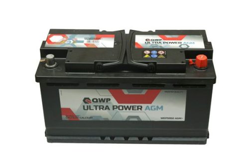 QWP AGM 12V 95Ah Jobb+ Autó Akkumulátor