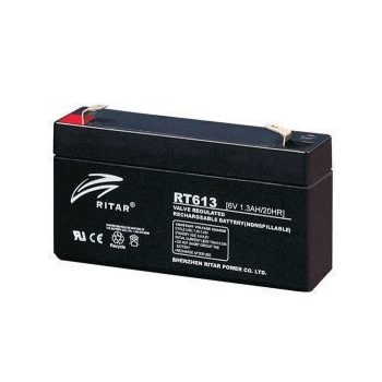 Ritar Akkumulátor 6V 1,3Ah Jobb+ Szünetmentes RT613