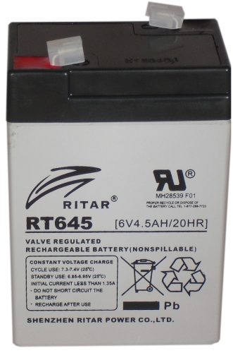 Ritar Akkumulátor 6V 4,5Ah Jobb+ Szünetmentes RT645