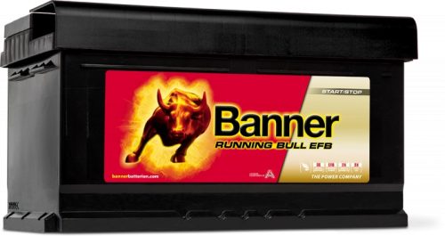Banner Akkumulátor 75Ah 730A Running Bull Jobb+ EFB 575 12