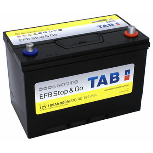 TAB Akkumulátor 105Ah Jobb+ EFB Ázsiai TAB60518