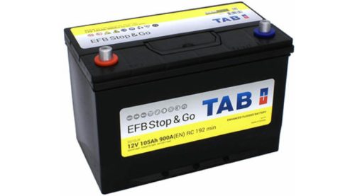 TAB Akkumulátor 105Ah Bal+ EFB Ázsiai TAB60519