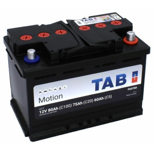TAB Motion Pasted 12V 80/75/60Ah Meghajtó Akkumulátor