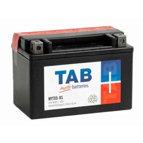 TAB Motor Akkumulátor 8Ah Bal+ AGM TABYTX9-BS