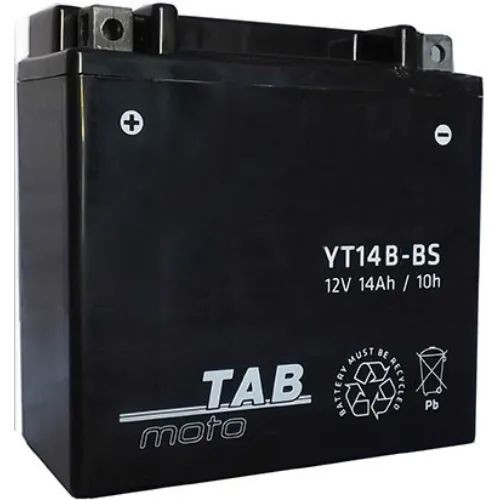 TAB Moto AGM YT14B-BS 12V 12Ah Motor Akkumulátor