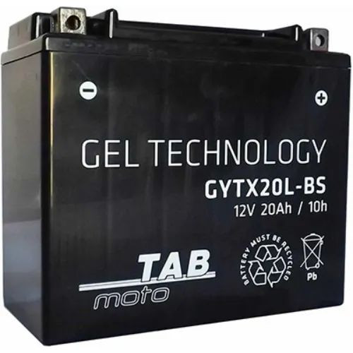 TAB Akkumulátor 18Ah Jobb+ GEL TABGYTX20L-BS