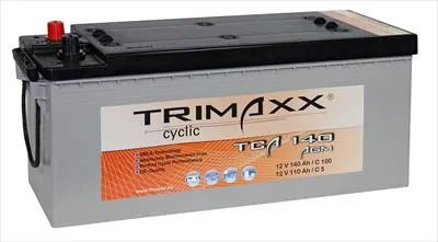 Trimaxx 12V 140Ah Meghajtó Akkumulátor AKKU TCA 140