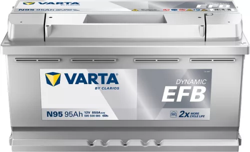 Varta EFB Akkumulátor 95Ah Jobb+ 595500085D842,BD595500