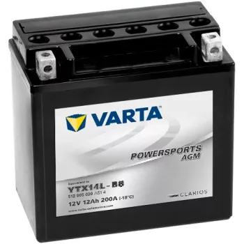 Varta Motor Akkumulátor 12Ah Jobb+ AGM YTX14L-BS