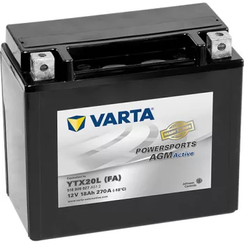 Varta Motor Akkumulátor 18Ah Jobb+ AGM YTX20L-BS
