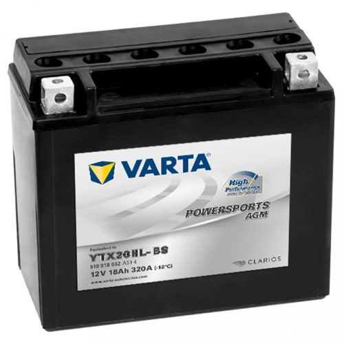 Varta AGM 12V 18Ah YTX20HL-BS Motor Akkumulátor