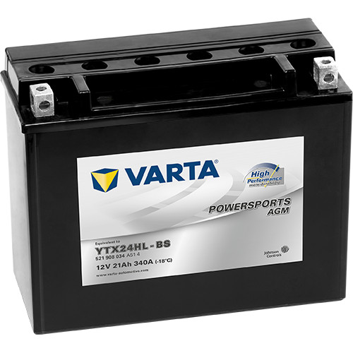 Varta Motor Akkumulátor 21Ah Jobb+ AGM YTX24HL-BS