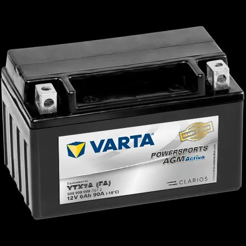 Varta Powersports AGM Active YTX7A-4 12V 6Ah Motor Akkumulátor