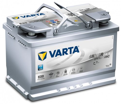 Varta Start Stop Silver AGM 12V 70Ah Jobb+ 570901076D852,SD570901