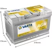 Varta AGM Akkumulátor 80Ah Jobb+ 580901080D852,SD580901