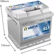 Varta Akkumulátor 54Ah Jobb+ 5544000533162,SD554400