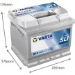 Varta Akkumulátor 44Ah Jobb+ 5444020443132,BD544402