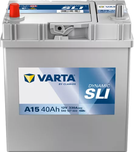 Varta Akkumulátor 40Ah Bal+ 5401270333132,BD540127 Ázsiai vékonysarus