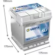 Varta Akkumulátor 44Ah Jobb+ 5444010423132,BD544401