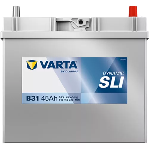 Varta Akkumulátor 45Ah Jobb+ 5451550333132,BD545155 Ázsiai vékonysarus