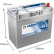 Varta Akkumulátor 45Ah Jobb+ 5451550333132,BD545155 Ázsiai vékonysarus