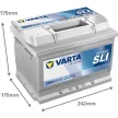 Varta Akkumulátor 60Ah Jobb+ 5604090543132,BD560409