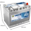 Varta Akkumulátor 70Ah Jobb+ 5704120633132,BD570412 Ázsiai