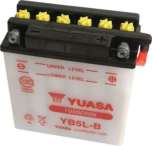 Yuasa YU-YB5L-B 12V 3,5Ah Jobb+ Motor Akkumuláror