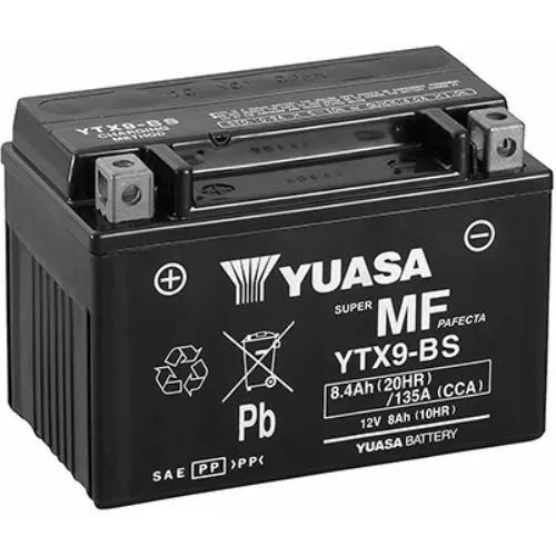 Yuasa Motor Akkumulátor 8Ah Bal+ YUYTX9-BS